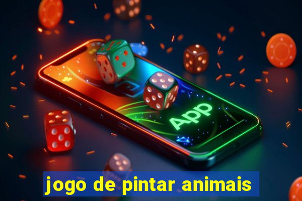 jogo de pintar animais